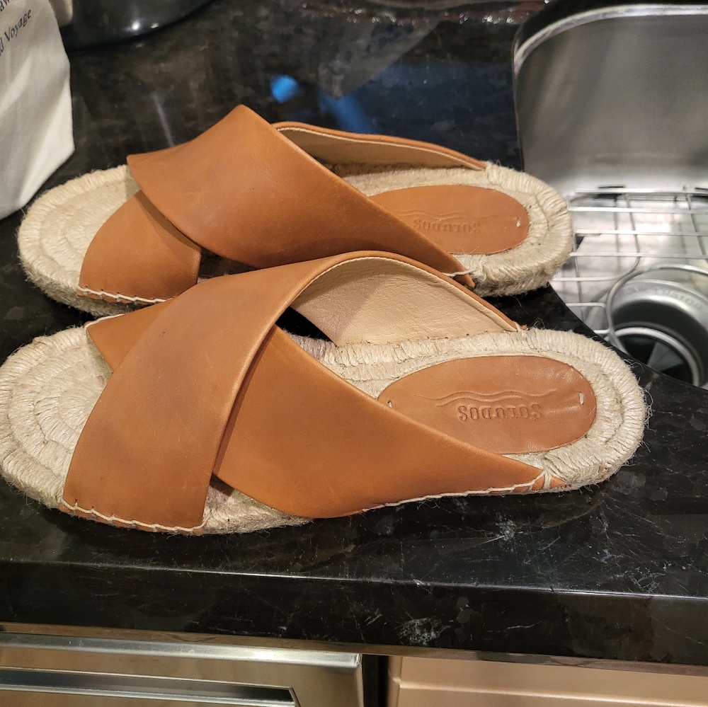 COPY - Soludos Leather Sandals - Picture 3 of 12